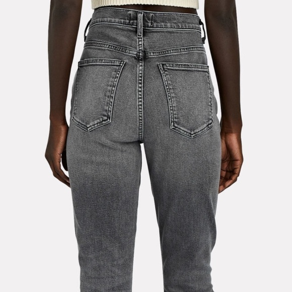 AGOLDE Pinch Waist Skinny Jeans - Faded Grey - Size 24 - Picture 2 of 14